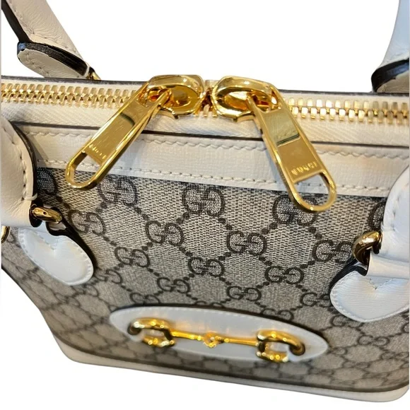 Gucci Horsebit 1955 Handbag in Beige - Picture 7 of 16